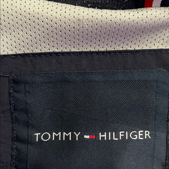Tommy Hilfiger Navy Windbreaker with White Accents - Picture 3 of 10